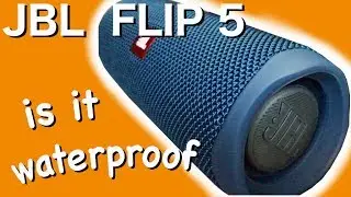 🔊 JBL FLIP5 Waterproof Test - Bluetooth Speaker
