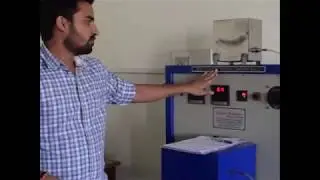 Experiment No: 1 Heat transfer through composite walls apparatus.