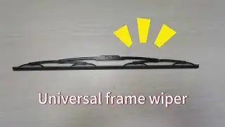 Lelion 405 Universal Windshield Wiper Blade Frame& metal Wiper Blades For Car