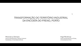 Lunes 19 - Sesión de tarde - 18:20h - Maria Luz Sampaio y Higo Mendoça