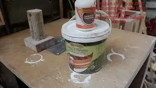 Cara finishing clear matt / doff pada kayu jati belanda | woodworking