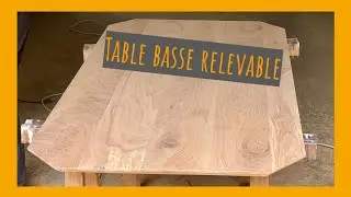 Comment faire une table basse &agrave; plateau relevable, &eacute;pisode 1