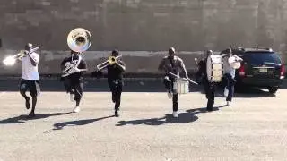 D' Mo Brass Rehearsal for AGT.