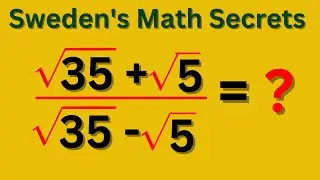 Sweden's Math Secrets: Simplifying Square Roots Like a Pro | Sweden's Guide to Math!