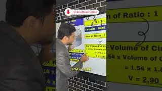 ✅ Concrete Volume of Circular Slab #viral #viralshorts