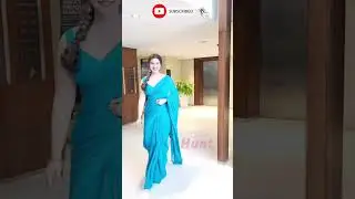 #happy #rose #beautiful #curvy #figure #saree #actress #music #calmdown #love