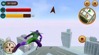 Homecoming Spiderhero vs Flying Wulture Battle [Spider Man Android Game]