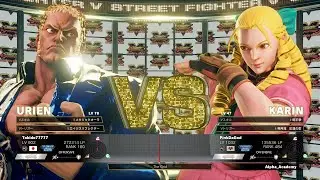 SFV CE Tokido (Urien) vs Punk (Karin) FT3
