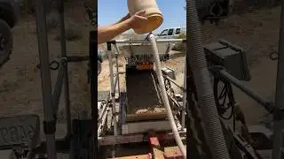 The Gold Rattler Wash Plant processing dirt in the desert for gold #goldrush #golddigger #mining