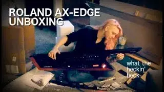 SURPRISE Roland AX-EDGE Keytar unboxing!