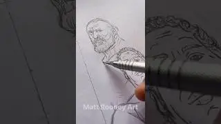 Drawing Brock Lesnar #wwe