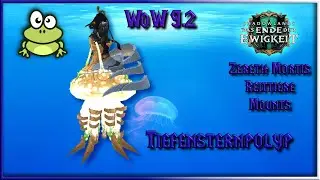 WoW 9.2 Zereth Mortis Tiefensternpolyp Reittier Mount, der komplette Guide, beide Wege aufgezeigt