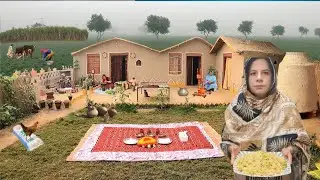 treditional village life vlogslchicken kabab recipeمہانوں کے لے بنایا دیسی کھانا|گاؤں کا سادہ کھاناا