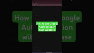 How to add Google Login with Supabase in Minutes #google #login #oauth2 #supabase #astrojs