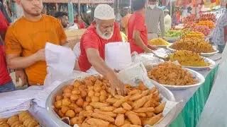 RAMADAN IFTAR BAZAR Evening Street Food Market for Muslim in Ramadan Month - Traditional Foods