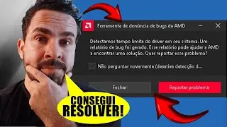 DRIVER AMD com LIMITE de TEMPO no PC ou NOTEBOOK? Aprenda a RESOLVER!