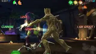 Green Goblin VS Groot Act5.3 mcoc