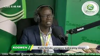 Eric Ochieng`: HoD Mass media, Kabarak University - Fees mar tiergruok opogore e migepewa