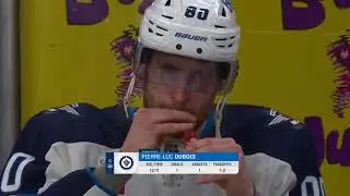 Pierre-Luc Dubois and Maple Syrup on the Bench