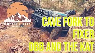 Cave fork, Fixer and Camping at Callies EP 4 on the DBBB and the KAT.