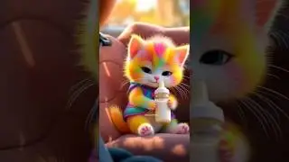Dudhu Piyenge Hum Toh 🍼😾 @ChowCritters #funny #comedy #cartoon #cute #dudhupienge #shorts #catsvedio