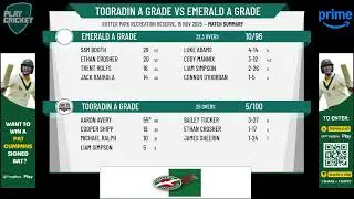 Tooradin A Grade v Emerald A Grade