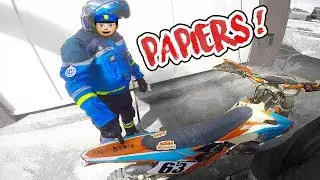 UN GENDARME PAS TR&Egrave;S AIMABLE....