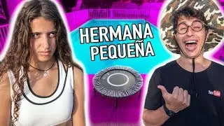 COMPETICIÓN de SALTOS vs HERMANA PEQUEÑA!! HERMANOS SALTANDO en la PISCINA!!