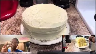 BITWM7-30-24/Triple Layer Lemon Cake from scratch✌🏽