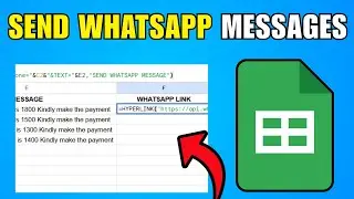 How To Send WhatsApp Messages From Google Sheets Automatically (2026)