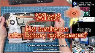 How to fix Surface Pro 4 no power no charging after replacing battery -L2 Computer Inc.
