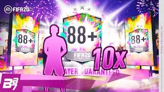 10 x 88+ GUARANTEED PLAYER UPGRADE PACKS! | FIFA 20 ULTIMATE TEAM