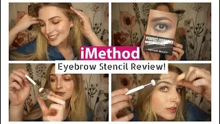 iMethod Eyebrow Stamp and Stencil Kit Review/First Impression!