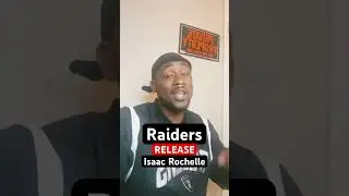 #raiders RELEASE Isaac Rochelle 🚨 #nfl #raiders #lasvegasraiders #raidernation #nflnews