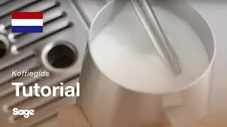 The Barista Express&trade;| Maak koffie als een echte barista: Melk opschuimen | Sage Appliances NL