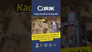 Non-metallic Mineral Ore Kaolin Ultrafine Powder Grinding Mill Machine  #mineralindustry #mineral