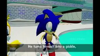 totally real Sonic Adventure scene