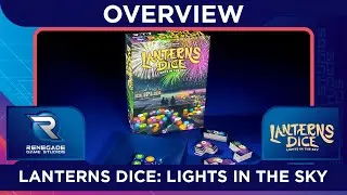 Lanterns Dice: Lights in the Sky Unboxing & Game Mechanics
