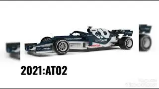 Alpha Tauri F1 car evolution (2020-2021)