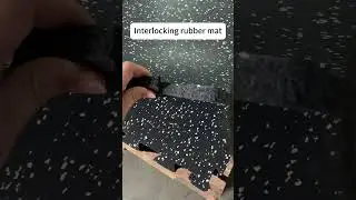 China factory interlocking rubber mats 485x485cm, puzzle rubber gym mats floor#interlocking #gymmat