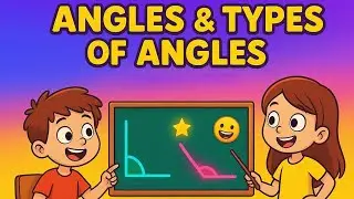 Angles and Their Types | आसान भाषा में कोण और उसके प्रकार। Learn Angles Easily| Acute, Right, Obtuse