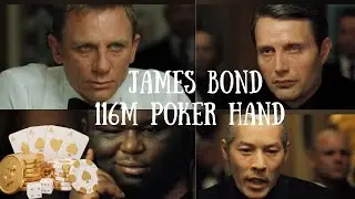 James Bond's Legendary Poker Hand &ndash; Casino Royale &spades;️😎#poker