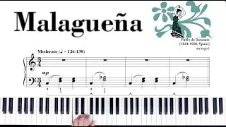 Malaguena (Piano Adventures - Level 3A Performance Book)