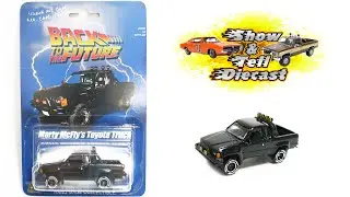4K Show of Dead Ringer Replicas 1/64 Marty's 1985 Toyota Pickup Truck - Back to the Future