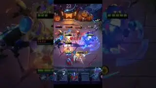 THARZ SKILL 3 SABER SQUAD MAGIC CHESS #shorts #mlb #mlbb #short #magicchess