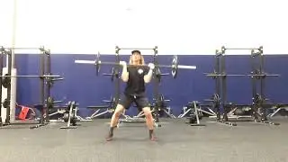 Sp R/LWX Barbell Squat Pivot Barbell Press (sup/pro grip) IL sup grip