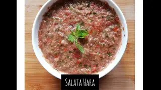 SALATA HARA🥣🌶||MANDI  CHUTNEY RECIPE ||ARABIC STYLE||
