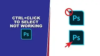 photoshop ctrl+click to select layer not working
