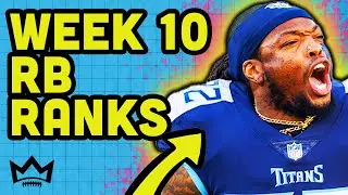 Top 30 Running Back Rankings & Tiers | Week 10 Fantasy Football 2022