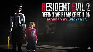 [ 🔴 LIVE ] RESIDENT EVIL 2 Definetive Remake Edition Mod By Wicked LC [ Claire B ] Hard  Mode Day 2